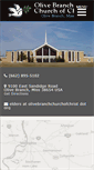 Mobile Screenshot of olivebranchchurchofchrist.org